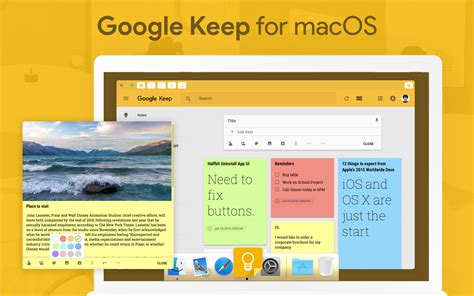 Google keep notes - benchtiklo