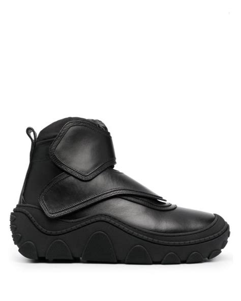 Kiko Kostadinov Tonkin Leather Boots In Black For Men Lyst Uk