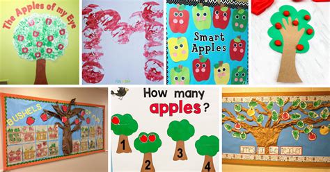 Apple Bulletin Board Ideas For Preschool And Kindergarten Fun A Day