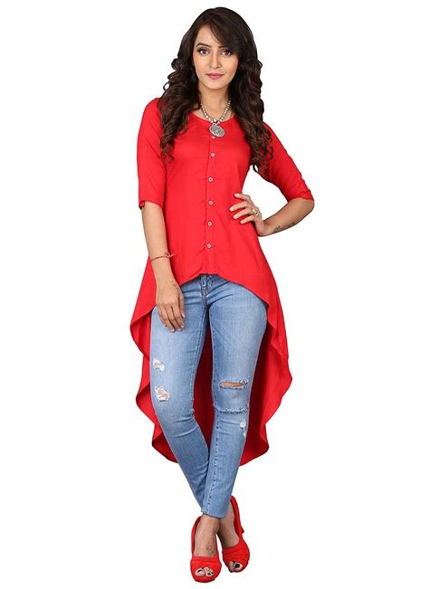 16 Different Ways To Wear Kurtis With Jeans For Women Kurti With