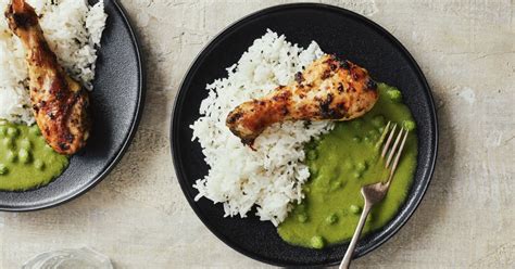 Poulet Pic Lha Tienne Sauce Aux Pois Verts Zeste