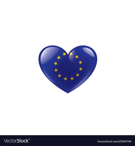 European union flag Royalty Free Vector Image - VectorStock