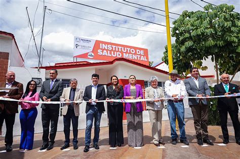 Inauguran Centros de Salud Mental en Pabellón de Arteaga Jesús María y