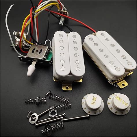 Guitar Wiring Harness Guitar Humbucker Pickups With 3 Way Guitar Converter 1t1v