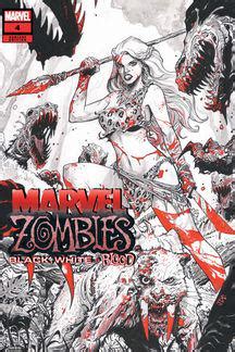 Marvel Zombies Black White Blood 2023 4 Variant Comic Issues