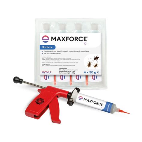 MAXFORCE IC ENVU INSETTICIDA GEL CONTRO SCARAFAGGI E BLATTE X1