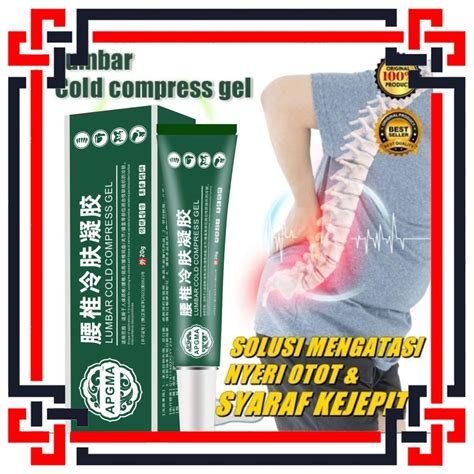 Jual Super Factory Apgma Lumbar Cold Compress Gel Cream Lutut Gel