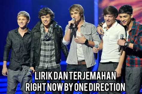 Lirik Dan Terjemahan Lagu Right Now Dari One Direction You Know I Can