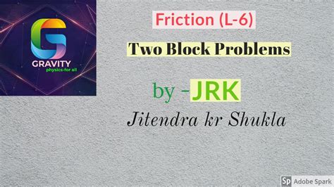 Two Block Problems Series I Class Friction L Neet Jee Mains