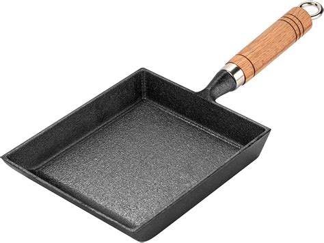 Cast Iron Skillet Nonstick Tamagoyaki Pan Grill Pan Japanese Omelette