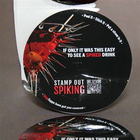New Design Stamp Out Spiking X Stoptopps