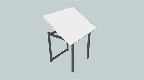 School Drafting Table 3d Warehouse