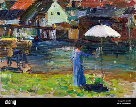 Gabriele M Nter Painting Kandinsky Hi Res Stock Photography And Images