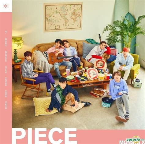 YESASIA PIECE Type A ALBUM DVD 初回限定盤 台灣版 CD Monsta X 日本の音楽