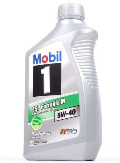 Масло Mobil Esp Formula M 5w40 характеристики артикулы цена