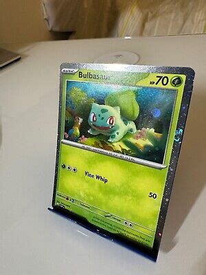 SWIRL Bulbasaur SVP046 Black Star Promos Cosmos Holo Pokémon 151 TCG