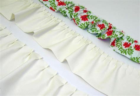 membuat ruffles  sepatu menjahit lipitan