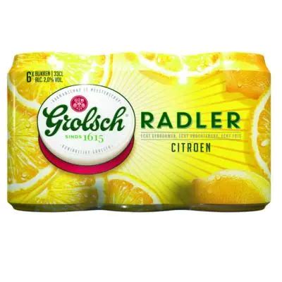 Grolsch Radler Lemon Blik X Cl Product En Prijs Van Ml