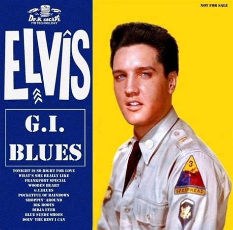 G I Blues Cd Dr K Remixed Elvis New Dvd And Cds Elvis Presley Ftd