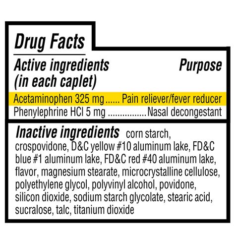 Equate Daytime Non Drowsy Sinus And Headache Caplets 48 Count