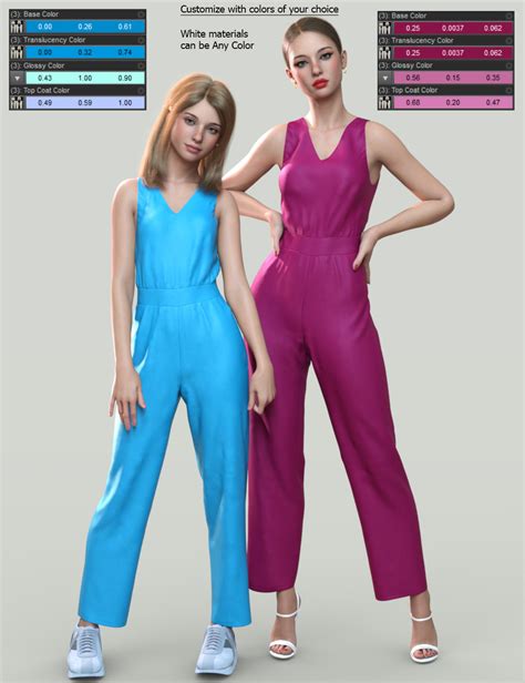 Dforce Chb Scarlett Romper For Genesis Daz D