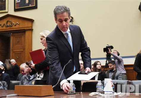 Photo Attorney Michael D Cohen Testifies Before Congress