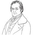 Louis Joseph Gay Lussac Royalty Free Vector Image