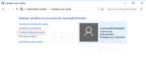 Como Cambiar Administrador De Windows De Una Cuenta De Usuario A Otra