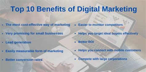 Top 10 Benefits Of Digital Marketing Digital Catalyst