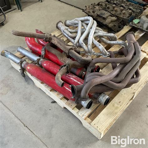 Small Block Chevy Exhaust Pieces Bigiron Auctions