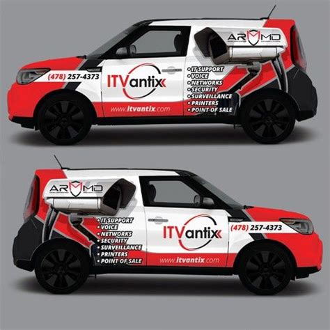 Vehicle Wrap Itvantix 2017 Kia Soul Car Truck Or Van Wrap Contest