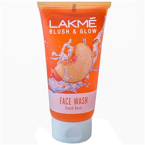 Buy Lakme Blush And Glow Peach Burst Face Wash 50 G Online At Best Price