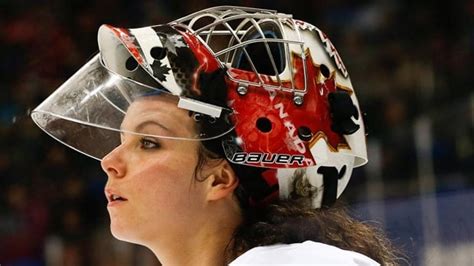 Shannon Szabados registers 1st shutout in men's pro hockey | CBC Sports