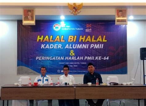 Eratkan Silaturahmi Pc Ika Pmii Tuban Gelar Halalbihalal Dan