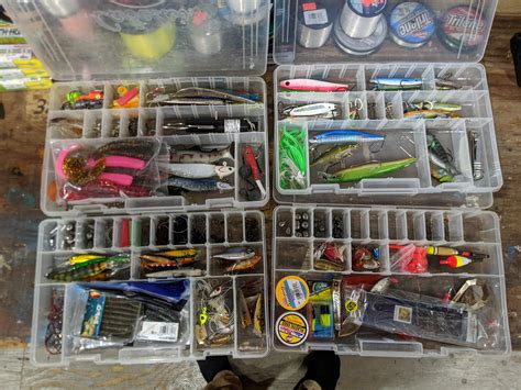 Spent Some Time Today Organizing Tackle Boxes Just Grab The Box For