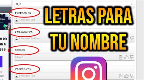 Como Cambiar La Letra De Nombre En Instagram NOMBRE DE USUARIO