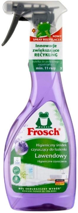 FROSCH LAWENDOWY PŁYN DO CZYSZCZENIA ŁAZIENKI EKOLOGICZNY 500ML