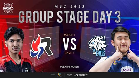 En Msc Group Stage Day Rsg Slate Singapore Vs Evos Legends Game