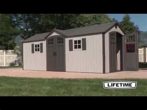 Lifetime 20x8 Storage Shed 60127 YouTube