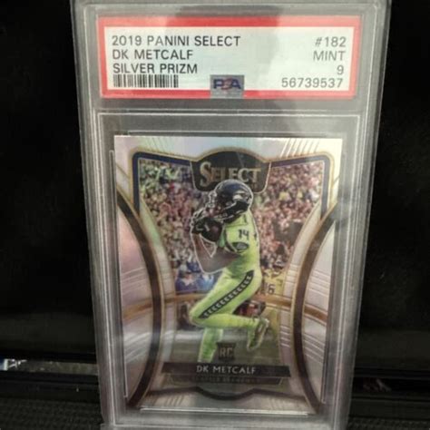 Panini Select Premier Level Silver Prizm Dk Metcalf Rookie