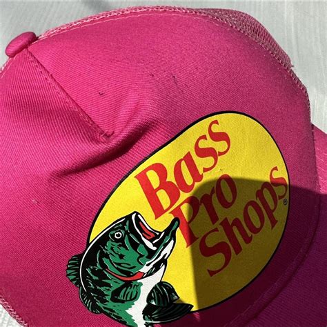 Pink Bass Pro Club Trucker Hat One Size Fits Most Depop