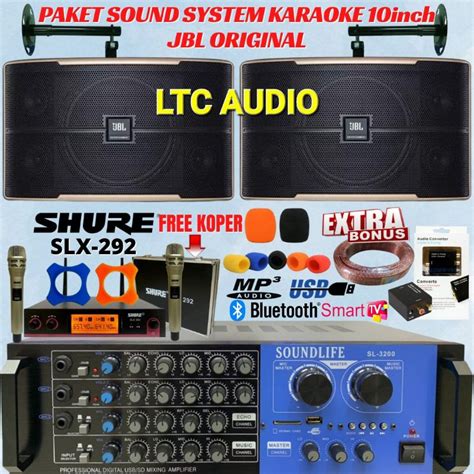 Jual Paket Karaoke Sound System Jbl Inch Original Luxury Iii