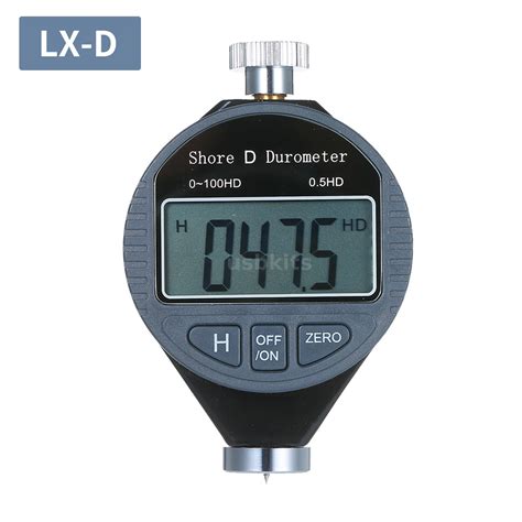 Portable 0 100hd Shore D Hardness Tester Meter Digital Durometer Scale