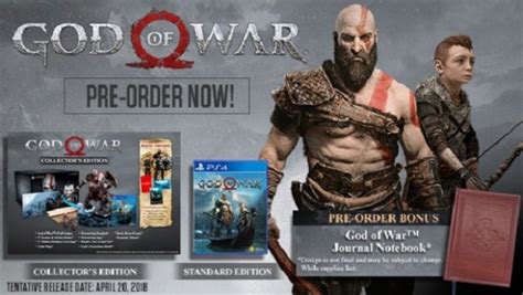 Complete Guide To The God Of War Pre Order Bonuses Deluxe And Mason