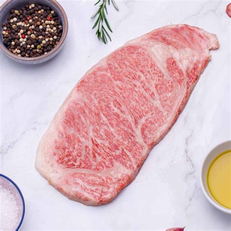 A5 Japanese Black Wagyu Striploin Steaks Carina North Quality Meats