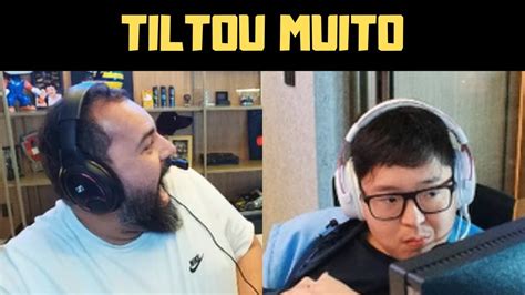 Bt E Gaules Rachando O Bico Vendo Liminha Tiltando No War E Fechou A