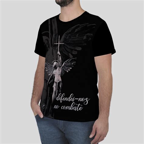 CAMISETA TRADICIONAL SÃO MIGUEL ARCANJO Shopee Brasil