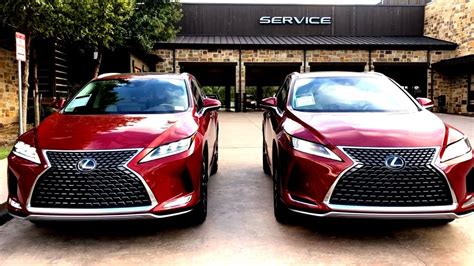 2020 Lexus Rx350 Premium Vs 2020 Base Model Comparison Youtube