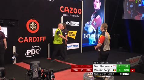 Pdc Darts On Twitter Van Gerwen Into The Last Four Costly Costly