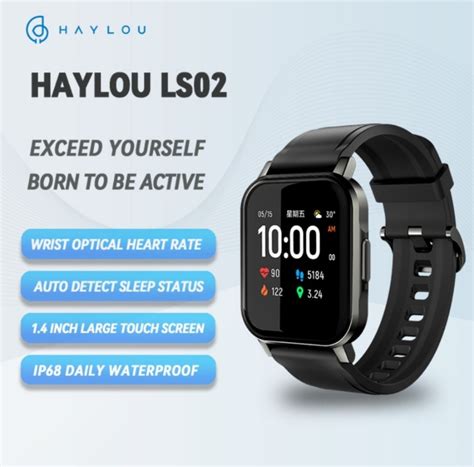 Original Haylou Ls02 Global Version 12 Sport Modes Ip68 Waterproof